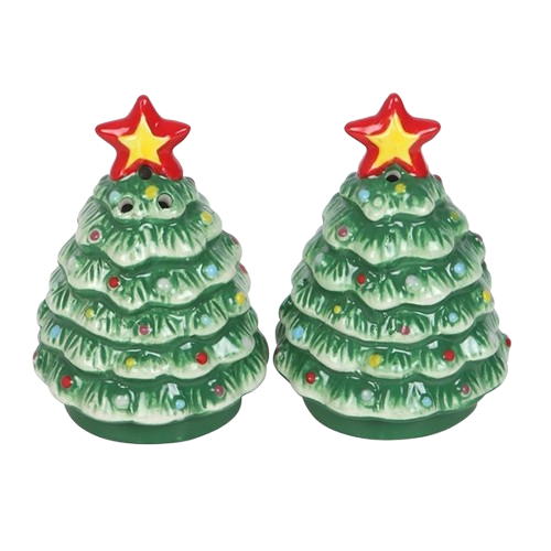 Christmas Tree Salt & Pepper shaker set