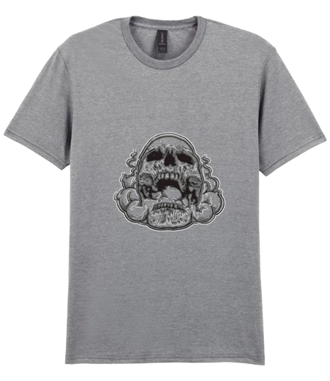 Twin Skulls With Smoke